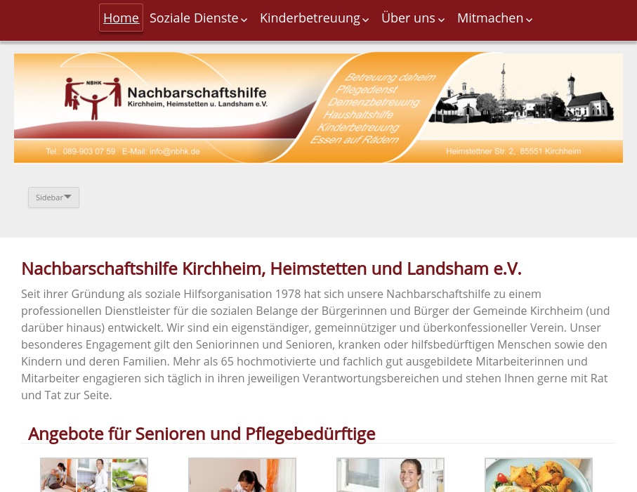 Nachbarschaftshilfe Kirchheim, Heimstetten und Landsham e.V.