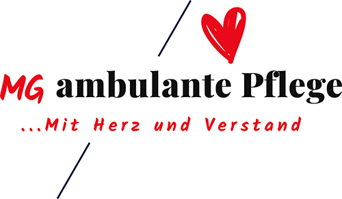 Logo: MG ambulante Pflege - mit Herz und Verstand