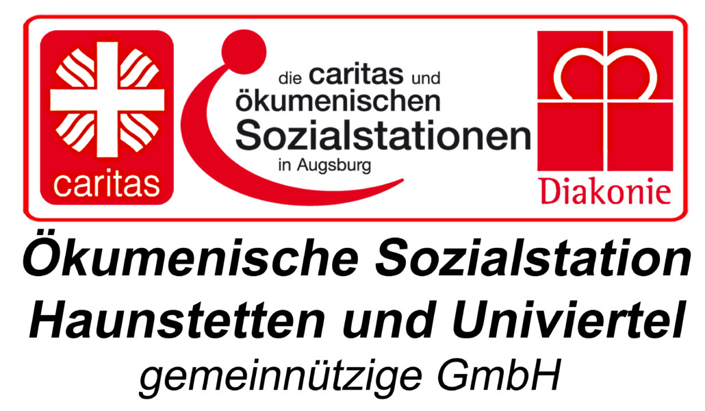 Logo: Ökumenische Sozialstation Haunstetten und Univiertel gGmbH