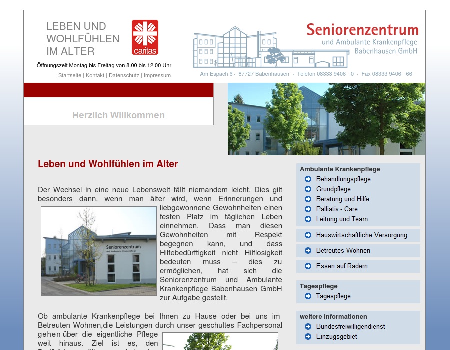 Seniorenzentrum und Ambulante Krankenpflege Babenhausen GmbH