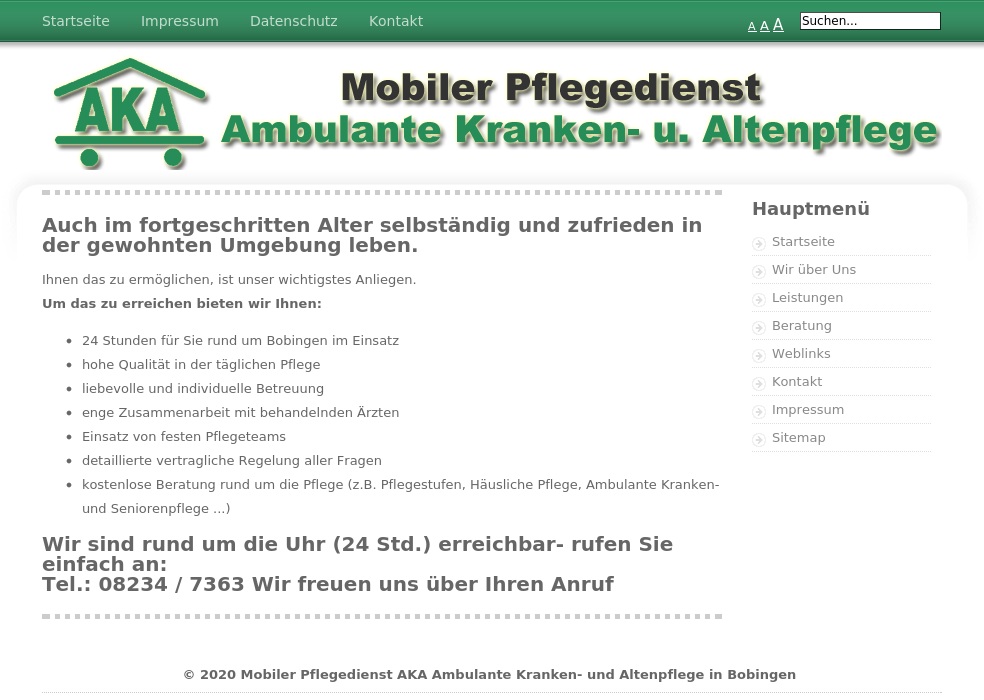 AKA Ambulante Kranken- und Altenpflege