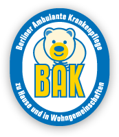 Logo: B.A.K- Berliner Ambulante Krankenpflege Irina Kreynes