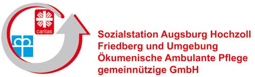 Logo: Sozialstation Augsburg Hochzoll Friedberg und Umgebung Ökum. Ambulante Pflege gGmbH