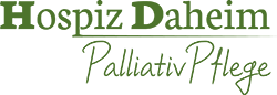 Logo: "HospizDaheim"