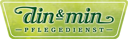 Logo: Pflegedienst "din & min" Cornelia Buchmüller & Juliane Wesolowski GbR