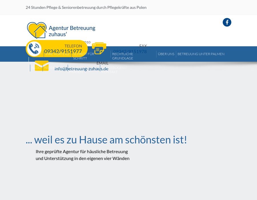 Agentur Betreuung zuhaus