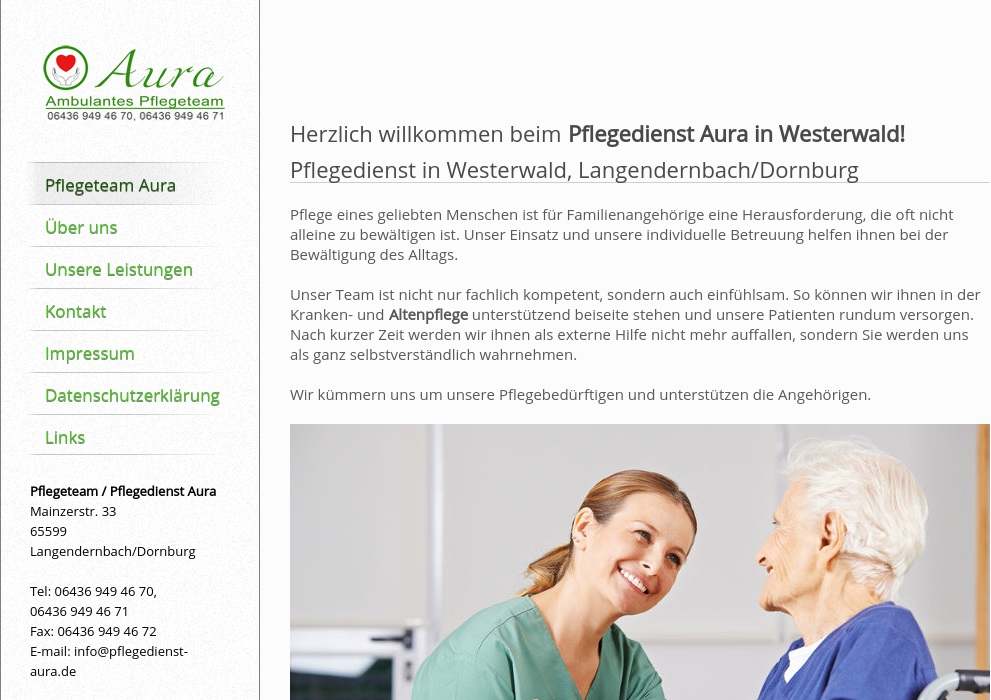 Ambulantes Pflegeteam Aura Elena Selutina
