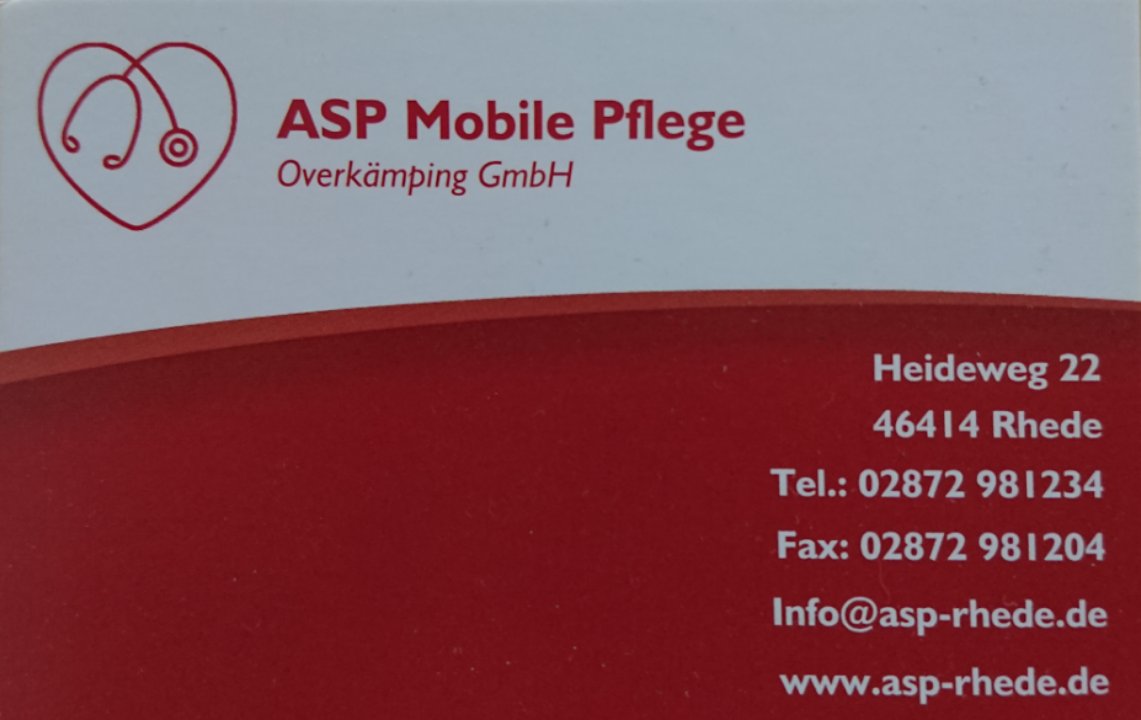 Logo: ASP mobile Pflege Overkämping GmbH