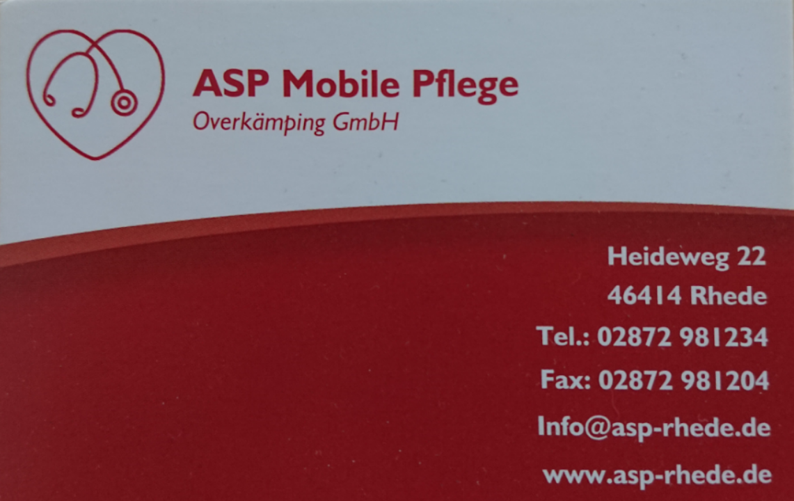 Logo: ASP Mobile Pflege Overkämping GmbH