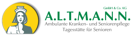 Logo: Pflegedienst "A.L.T.M.A.N.N." GmbH & Co. KG