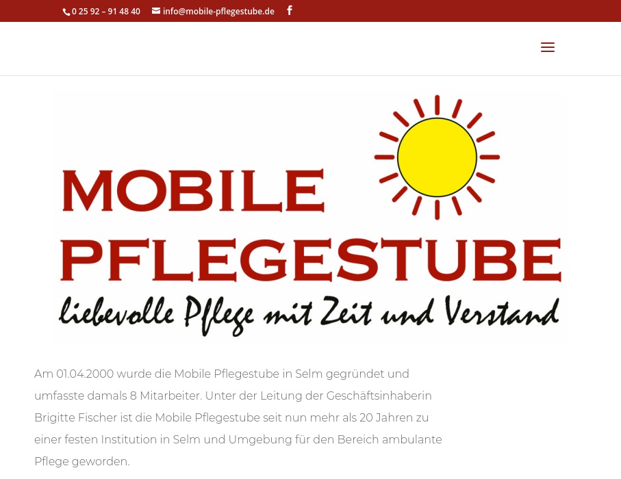 Mobile Pflegestube