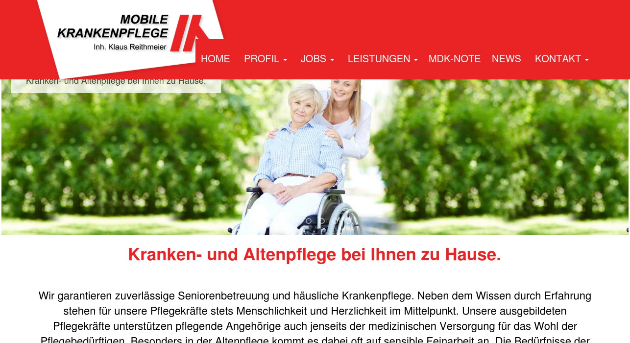 Mobile Krankenpflege