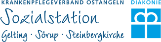 Logo: Krankenpflegeverband Ostangeln Diakonie Sozialstation Gelting Sörup Steinbergkirche gGmbH