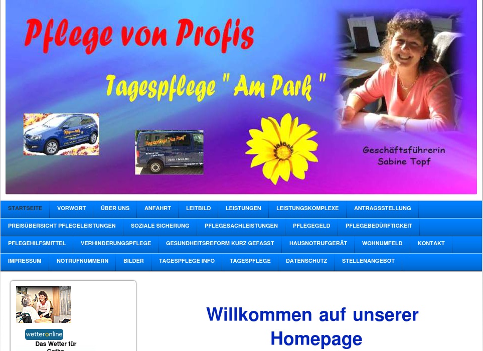 Pflege von Profis Ambulanter Pflegedienst Sabine Topf