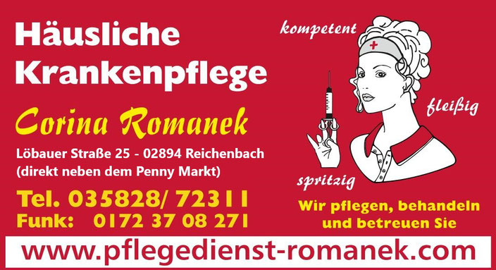 Logo: Hauskrankenpflege Corina Romanek