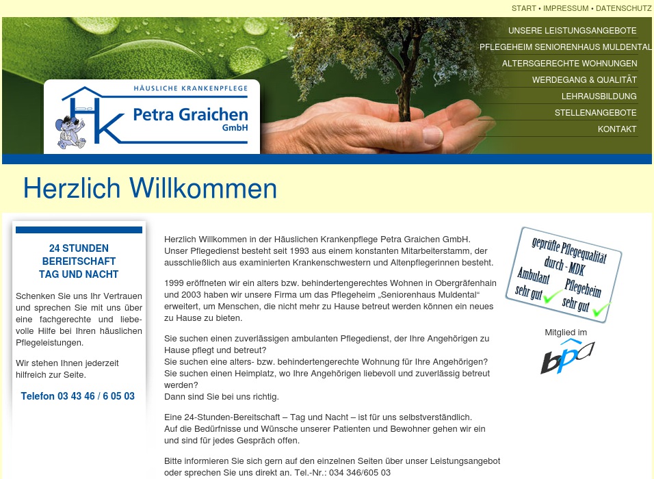 Häusliche Krankenpflege Petra Graichen GmbH