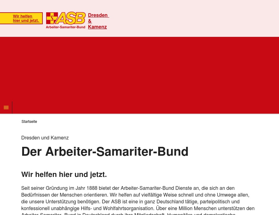 ASB Sozialstation Dresden/Cossebaude