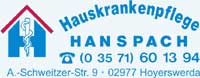 Logo: Hauskrankenpflege Hanspach Inh. Petra Vietz
