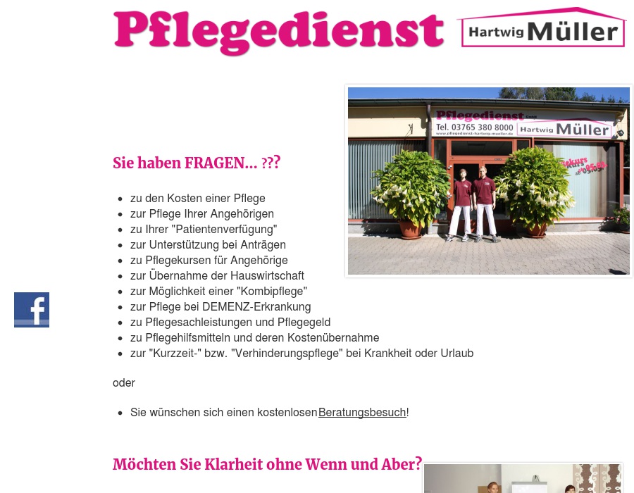 Pflegedienst GmbH Hartwig Müller