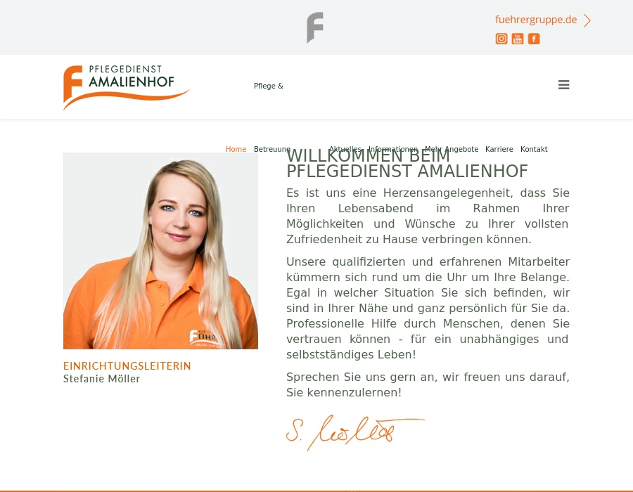 Amalienhof "ambulanter Dienst"