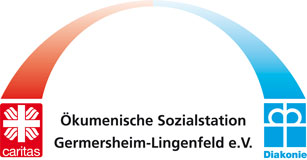 Logo: Ökumen. Sozialstation GER-Lingenfeld e. V.