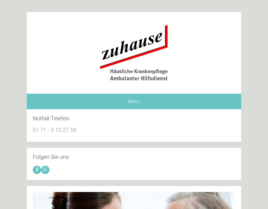 ZUHAUSE Häusliche Krankenpflege Gabriele Krüger Ambulanter Hilfsdienst