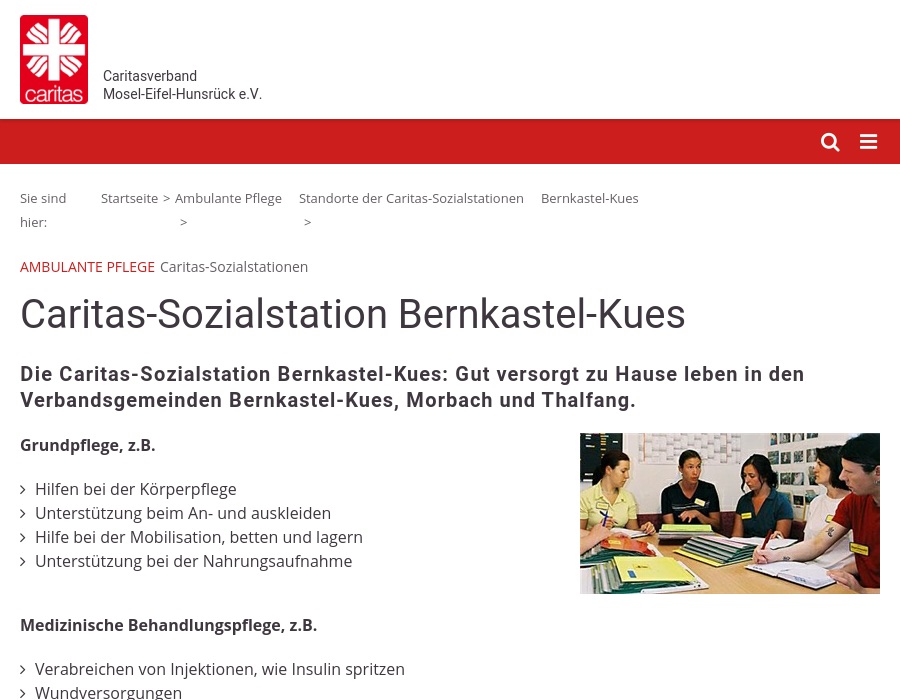 Caritas Sozialstation Bernkastel-Kues