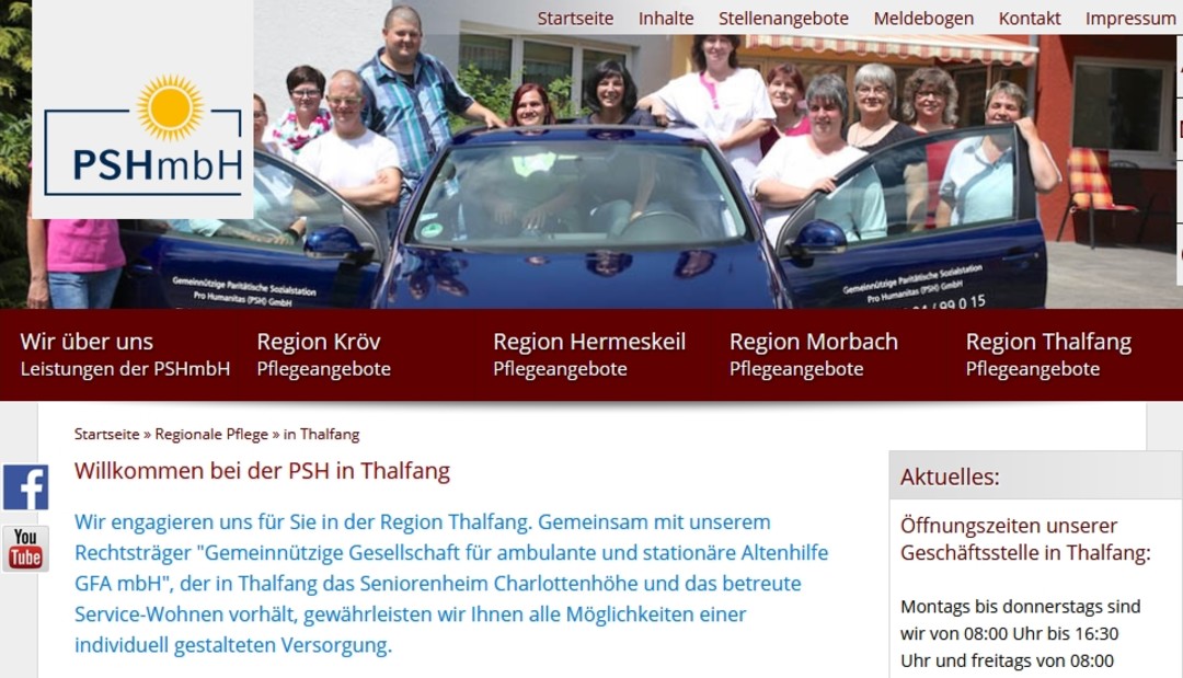 Gemeinnützige Paritätische Sozialstation Pro Humanitas (PSH) GmbH