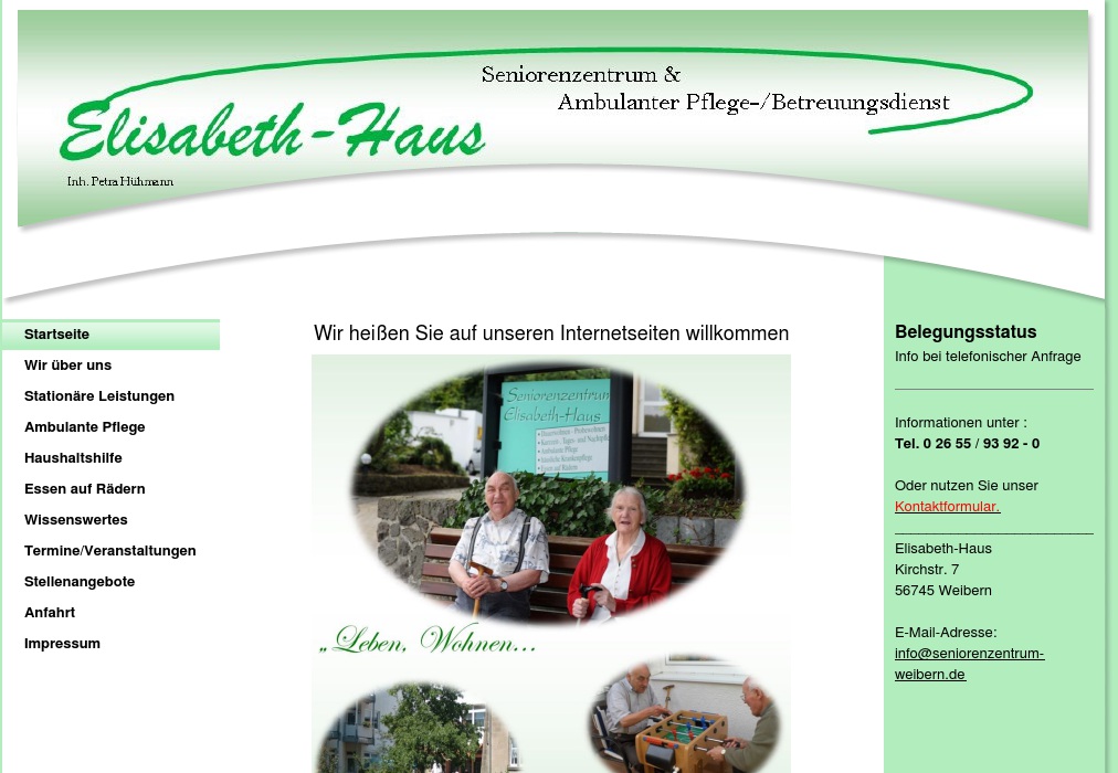 Ambulante Pflege Seniorenzentrum Elisabeth-Haus