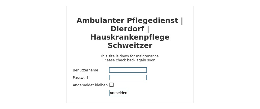 Pflegedienst Schweitzer GmbH