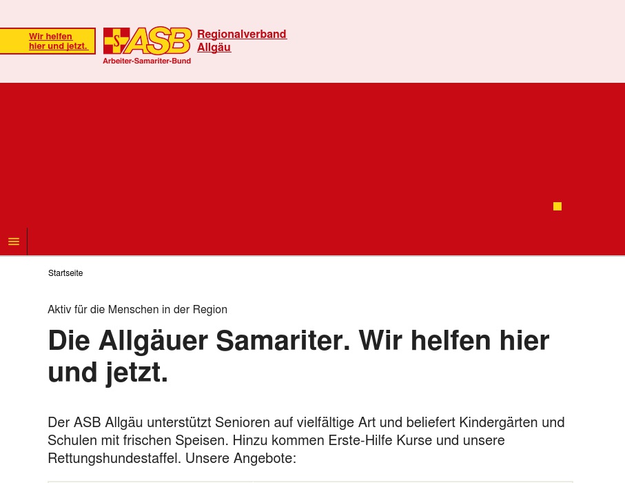 Arbeiter-Samariter-Bund Regionalverband Allgäu e.V.