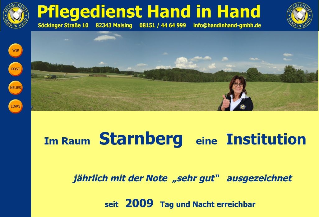 HAND IN HAND Betreuung u. Pflege GmbH