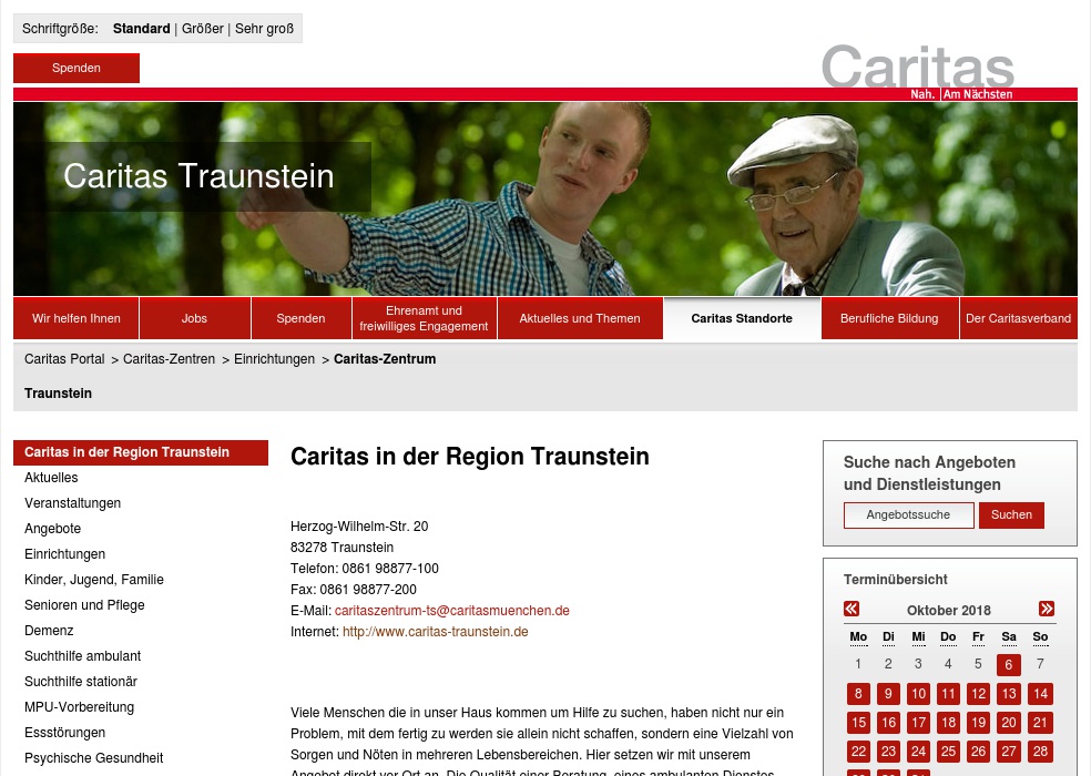 Caritas - Sozialstation Traunstein