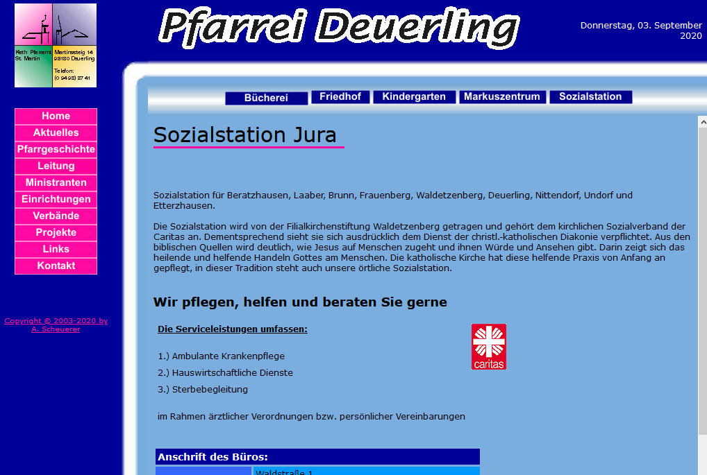 Caritas Sozialstation Jura