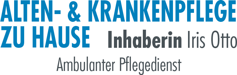 Logo: Alten- und Krankenpflege zu Hause Iris Otto