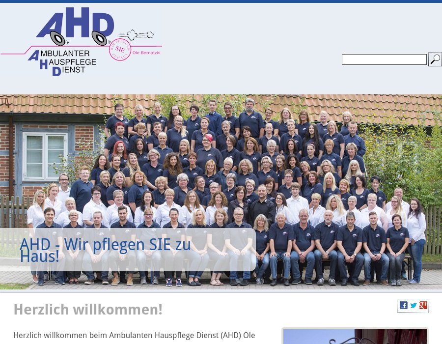 AHD Ambulanter Hauspflege Dienst GmbH Ole Bernatzki