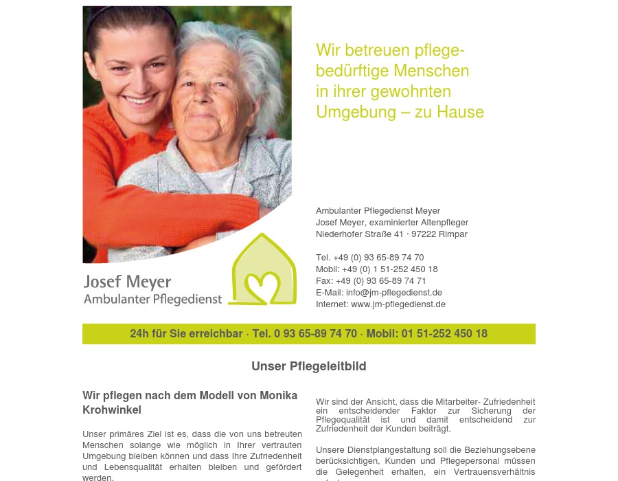 Ambulanter Pflegedienst Meyer