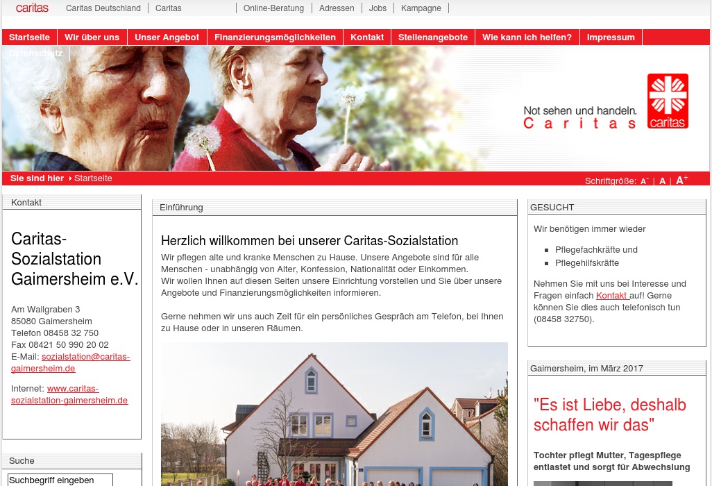 Caritas-Sozialstation Gaimersheim e.V.