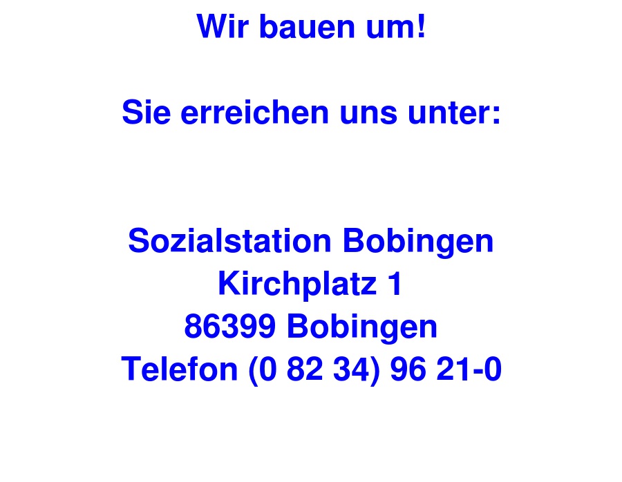 Sozialstation Bobingen gGmbH