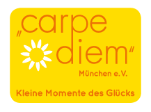 Logo: "Carpe Diem" München e. V. Pflege- und Betreuungsdienst Hilfe bei Demenz und psychischen Problemen im Alter