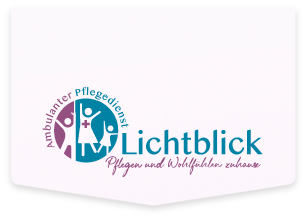 Logo: ambulanter Pflegedienst "Lichtblick" "Pflegen und Wohlfühlen zuhause"