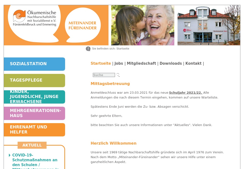 Ökumenische Nachbarschaftshilfe mit Sozialdienst e. V. Fürstenfeldbruck-Emmering