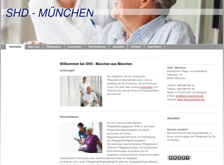 SHD - München Sozialer Pflege- und Hilfsdienst