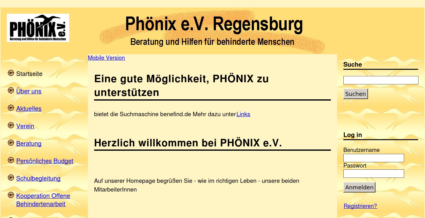 Phönix - Hilfen und Beratung