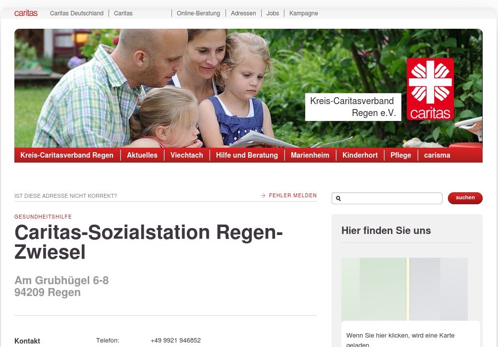 Caritas Sozialstation Regen - Zwiesel