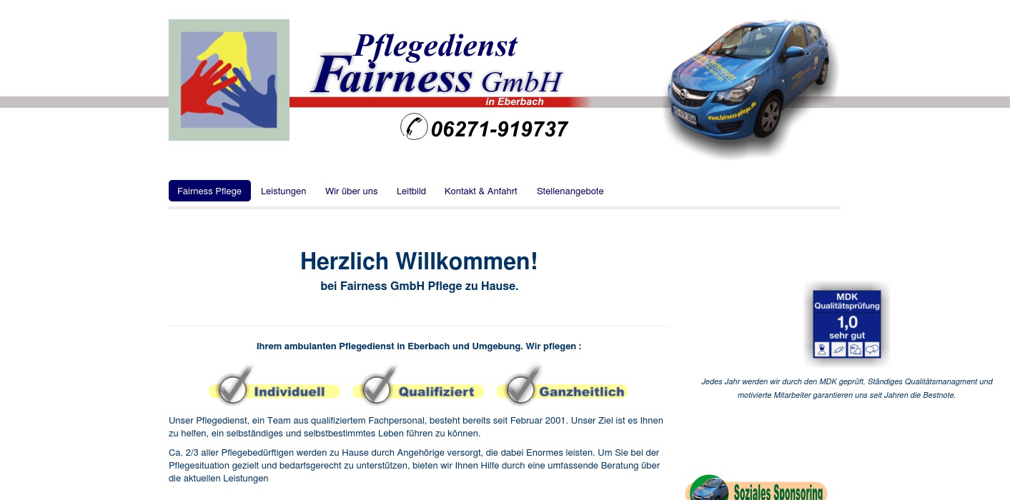 Fairness GmbH Pflege zu Hause