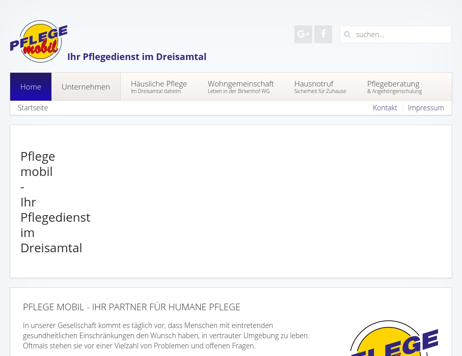 Pflege Mobil, Ganzheitliche Kranken- und Seniorenpflege