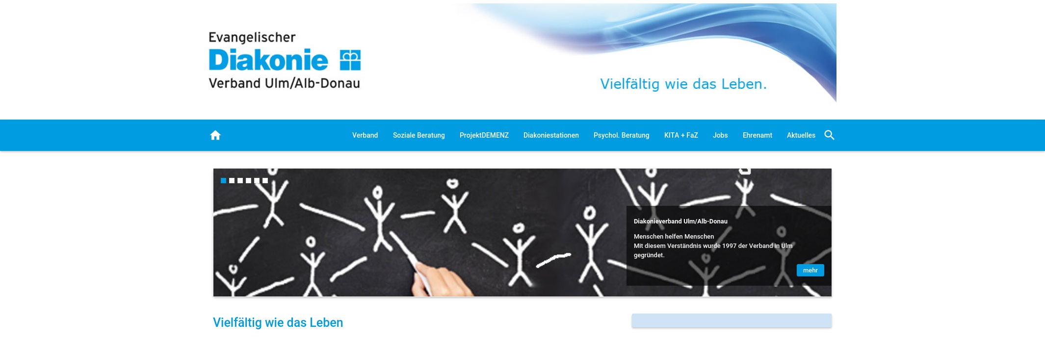 Diakoniestation Langenau Tagespflege Langenau  Kranken- und Altenpflege