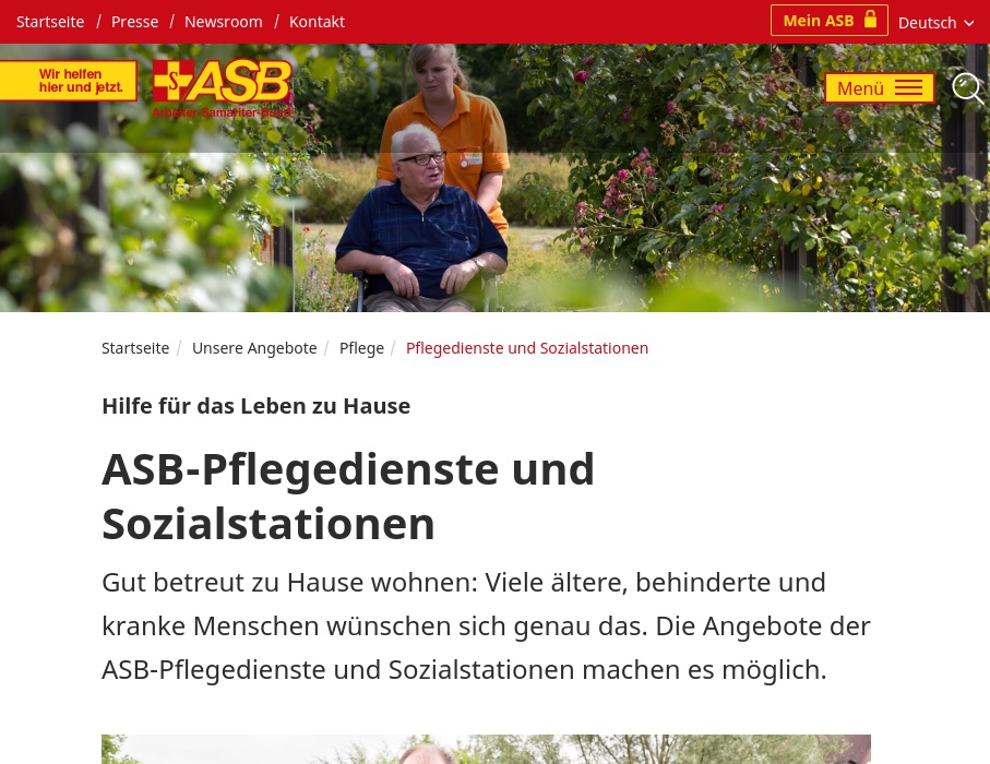 Arbeiter-Samariter-Bund Sozialstation Merklingen