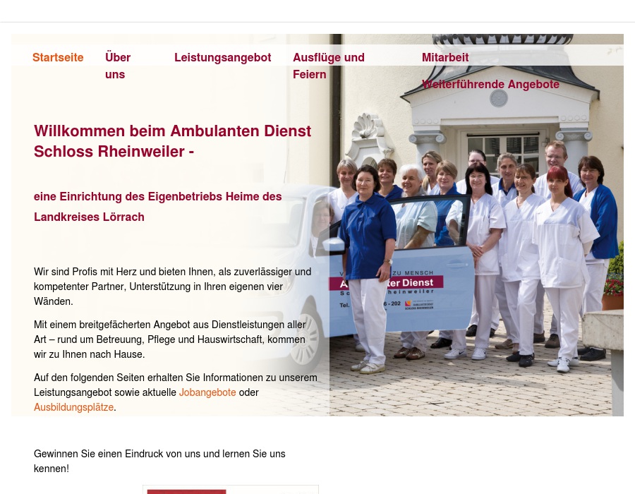 Ambulanter Dienst Schloß Rheinweiler